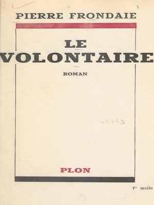 cover image of Le volontaire